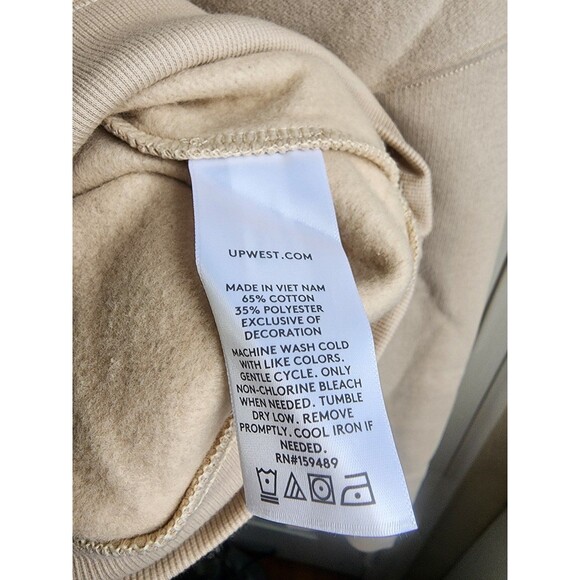 NEW Upwest Varsity Mockneck Sweatshirt Women's - L - Picture 7 of 7